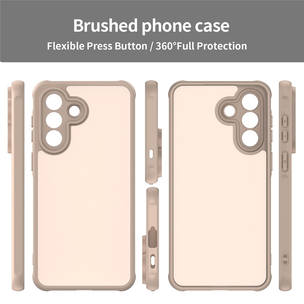 Proof gelový obal s pevnými zády na Samsung Galaxy A57 5G - oranžový