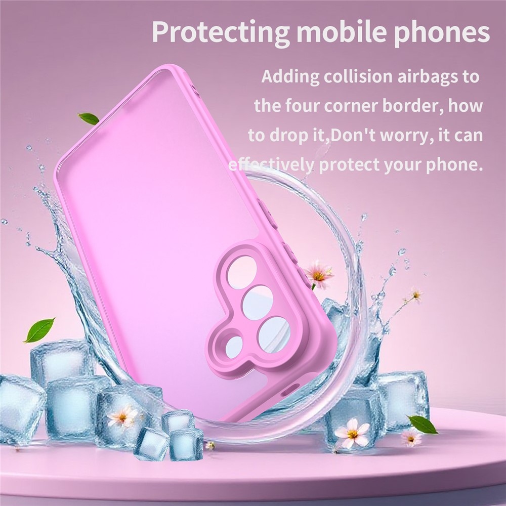 Proof gelový obal s pevnými zády na Samsung Galaxy A57 5G - světlefialový