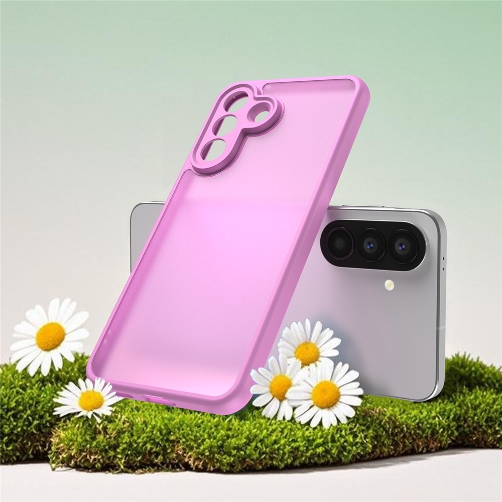 Proof gelový obal s pevnými zády na Samsung Galaxy A57 5G - světlefialový