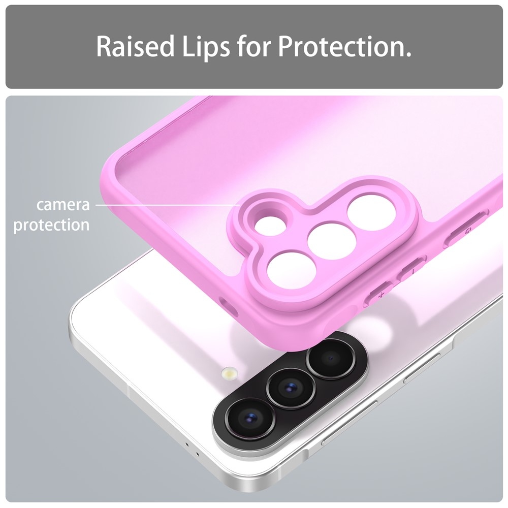 Proof gelový obal s pevnými zády na Samsung Galaxy A57 5G - světlefialový