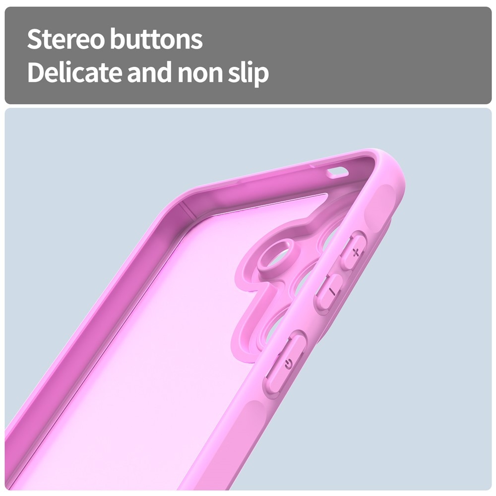 Proof gelový obal s pevnými zády na Samsung Galaxy A57 5G - světlefialový