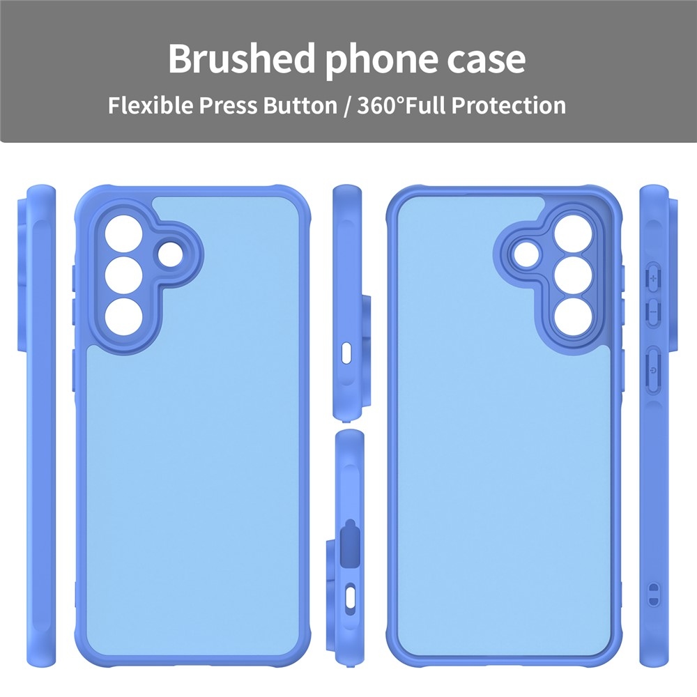 Proof gelový obal s pevnými zády na Samsung Galaxy A57 5G - světlemodrý