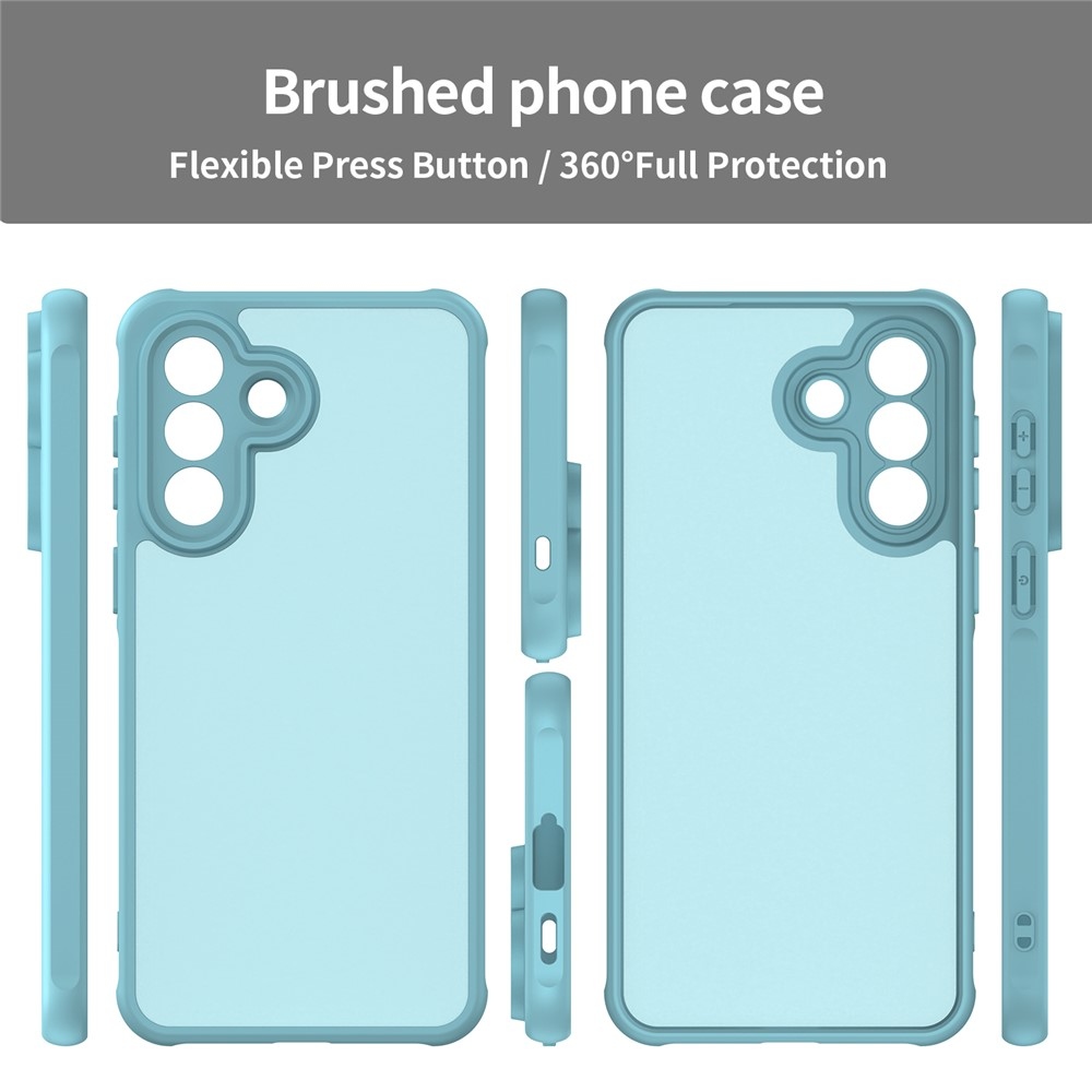 Proof gelový obal s pevnými zády na Samsung Galaxy A57 5G - světlezelený