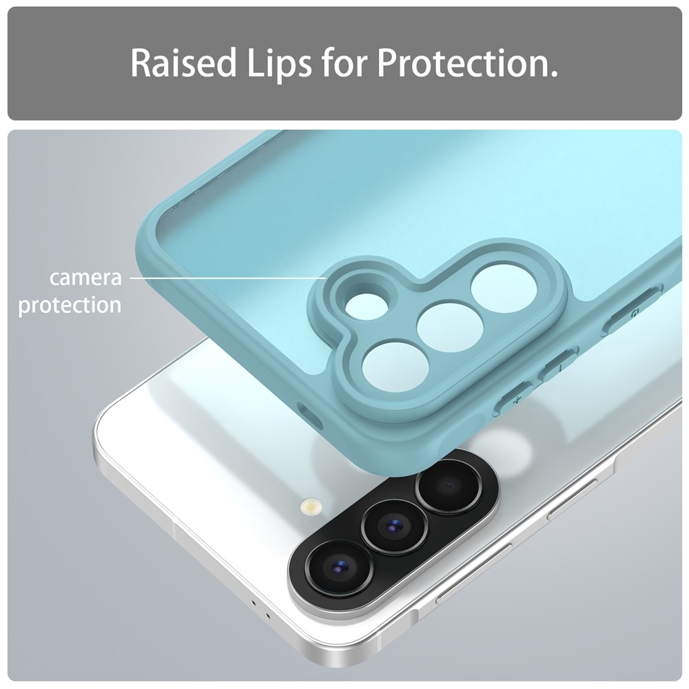 Proof gelový obal s pevnými zády na Samsung Galaxy A57 5G - světlezelený