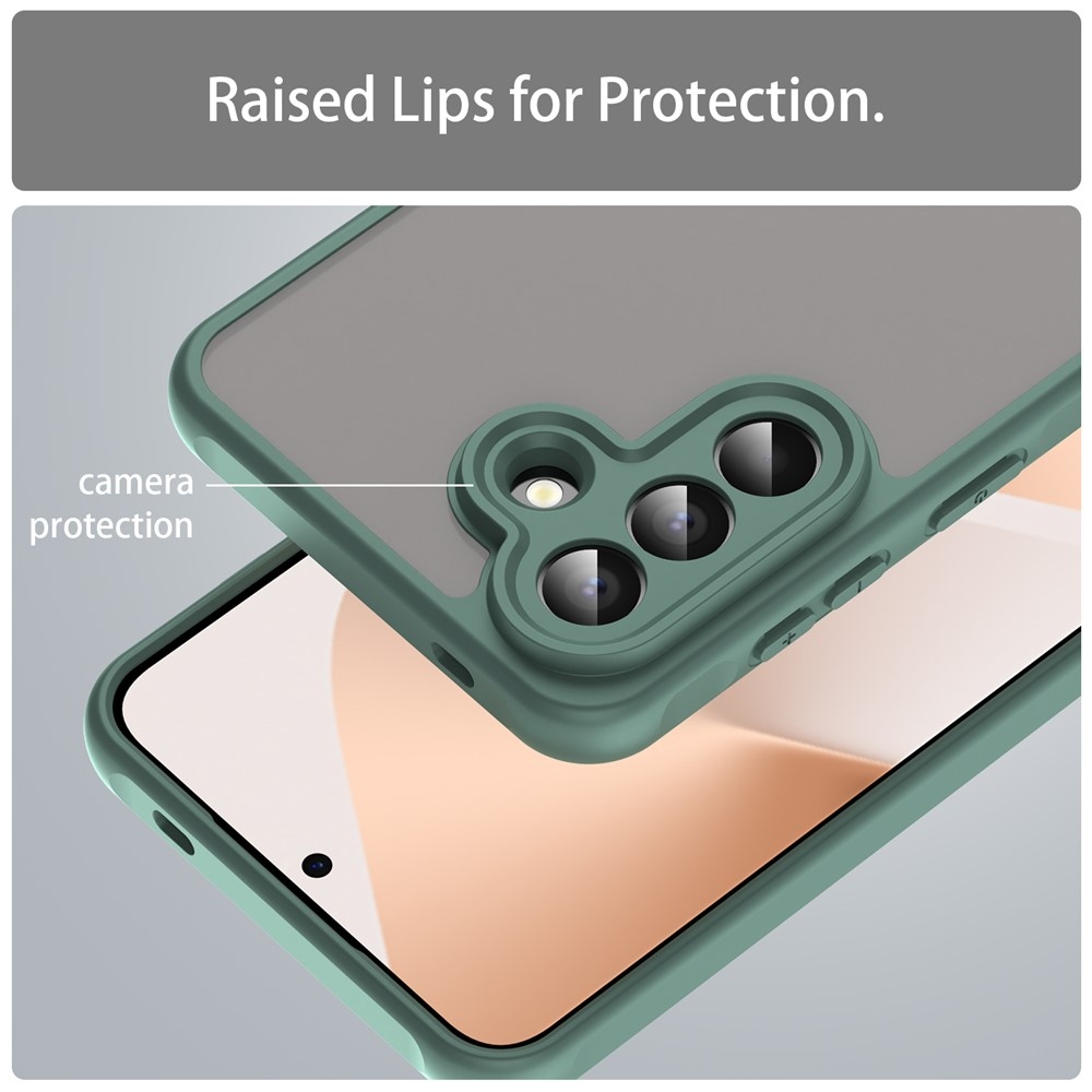 Proof gelový obal s pevnými zády na Samsung Galaxy A57 5G - zelený