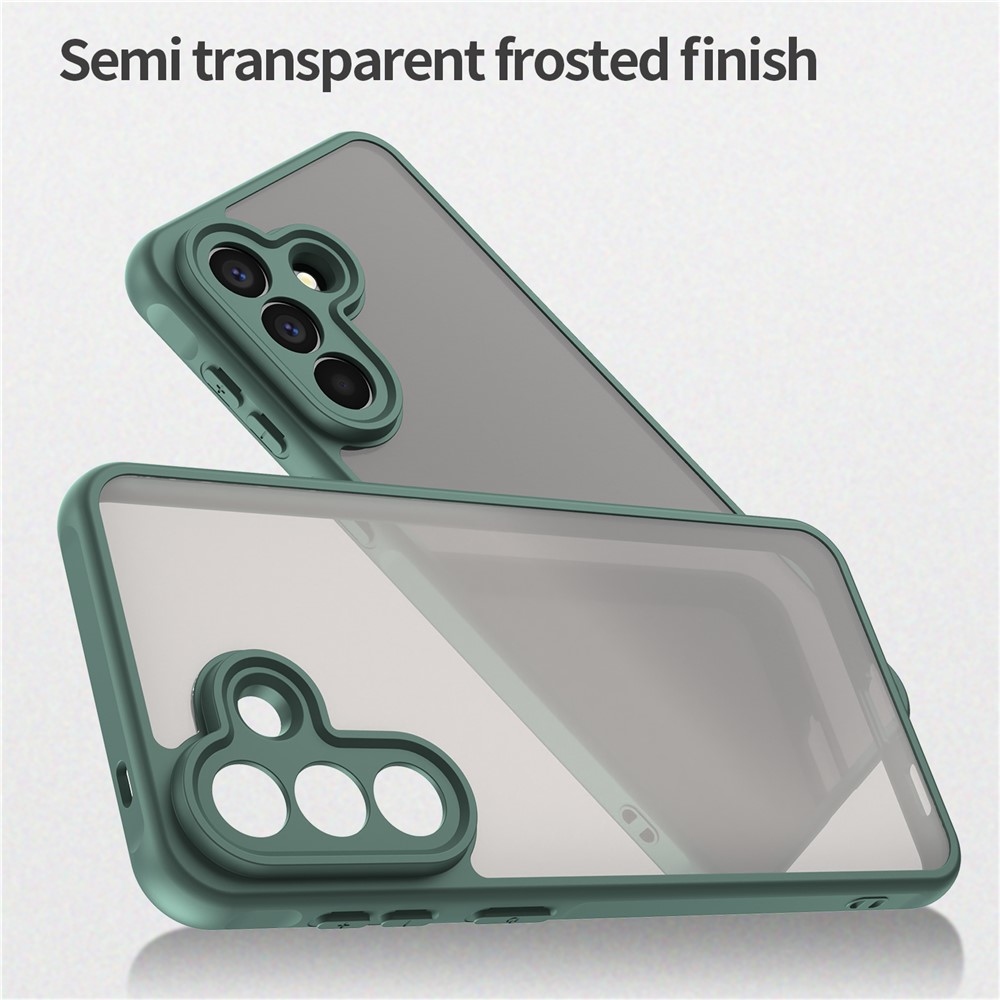 Proof gelový obal s pevnými zády na Samsung Galaxy A57 5G - zelený