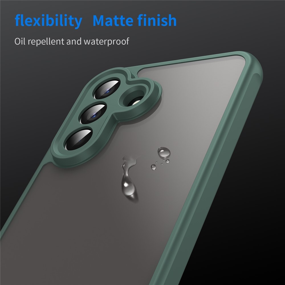 Proof gelový obal s pevnými zády na Samsung Galaxy A57 5G - zelený