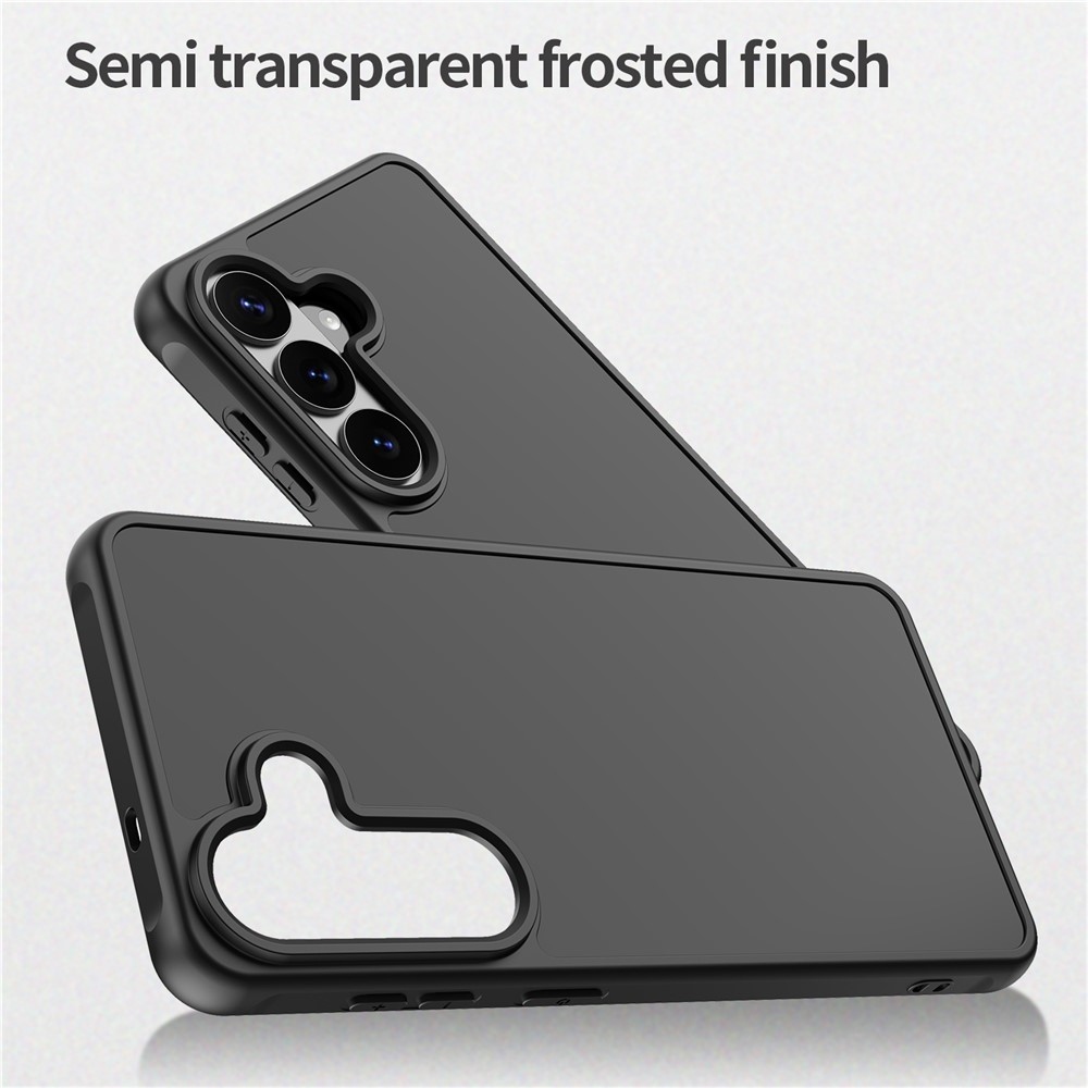 Proof gelový obal s pevnými zády na Samsung Galaxy S26 - černý/černý