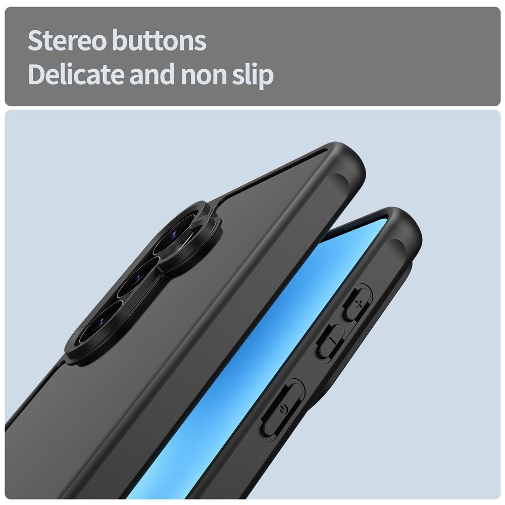 Proof gelový obal s pevnými zády na Samsung Galaxy S26 - černý/černý