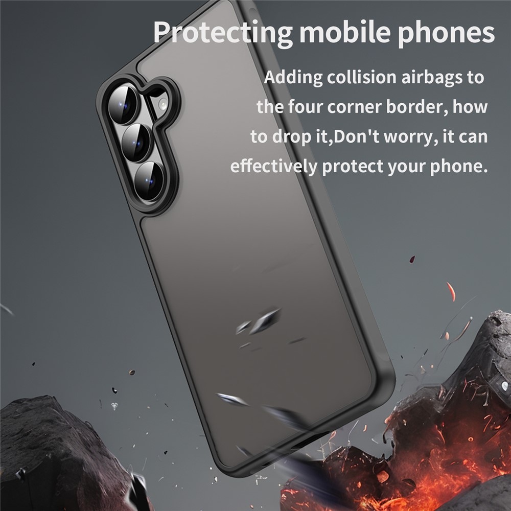 Proof gelový obal s pevnými zády na Samsung Galaxy S26 - černý