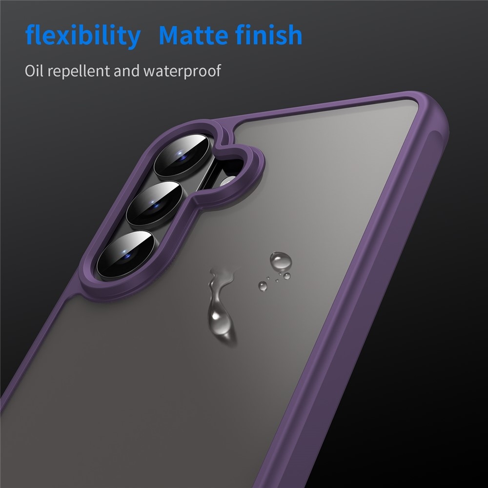 Proof gelový obal s pevnými zády na Samsung Galaxy S26 - fialový