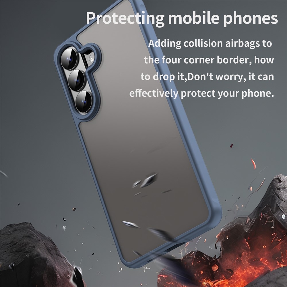 Proof gelový obal s pevnými zády na Samsung Galaxy S26 - modrý