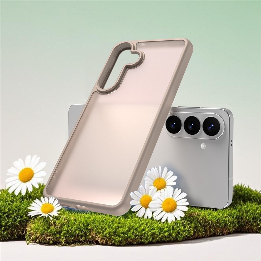 Proof gelový obal s pevnými zády na Samsung Galaxy S26 - oranžový