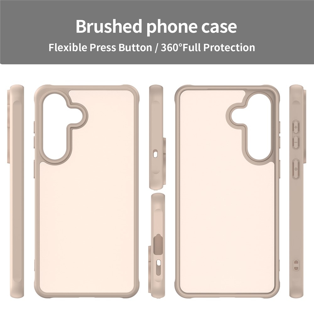 Proof gelový obal s pevnými zády na Samsung Galaxy S26 - oranžový