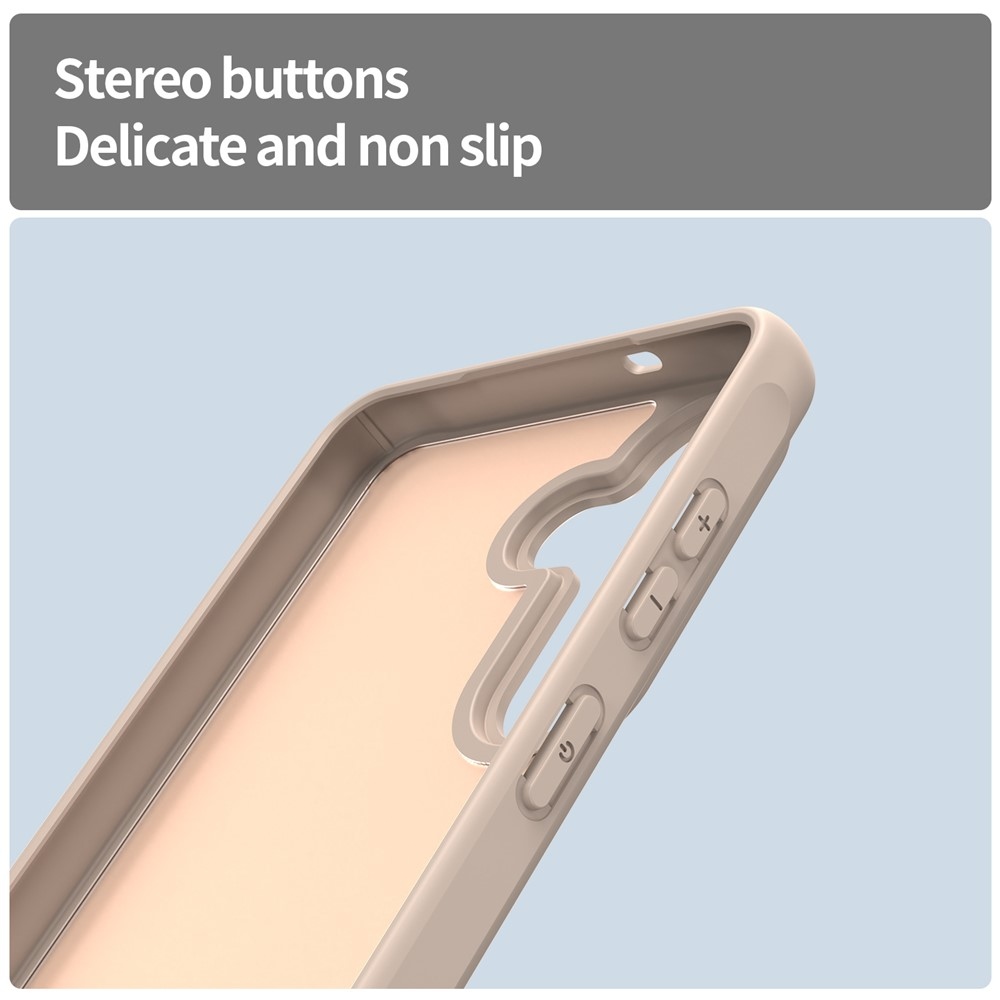 Proof gelový obal s pevnými zády na Samsung Galaxy S26 - oranžový