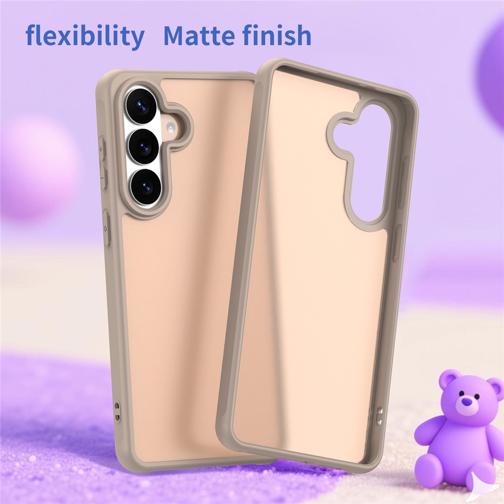 Proof gelový obal s pevnými zády na Samsung Galaxy S26 - oranžový