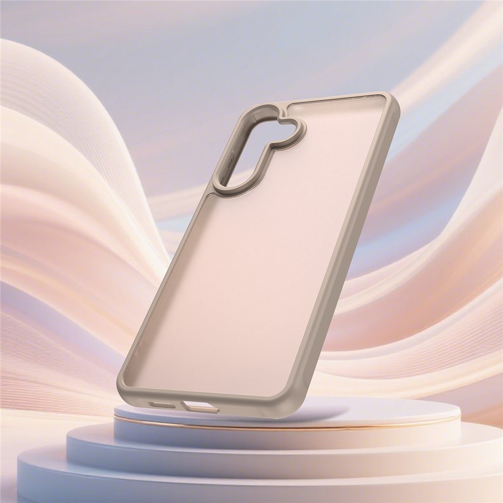 Proof gelový obal s pevnými zády na Samsung Galaxy S26 - oranžový