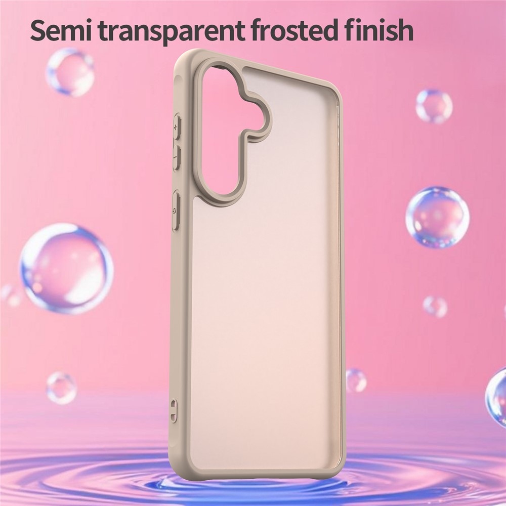 Proof gelový obal s pevnými zády na Samsung Galaxy S26 - oranžový