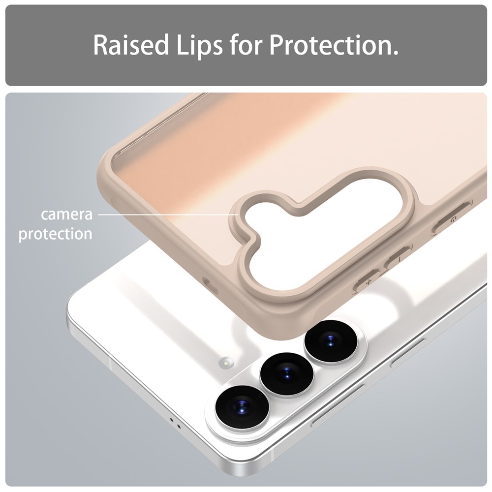 Proof gelový obal s pevnými zády na Samsung Galaxy S26 - oranžový