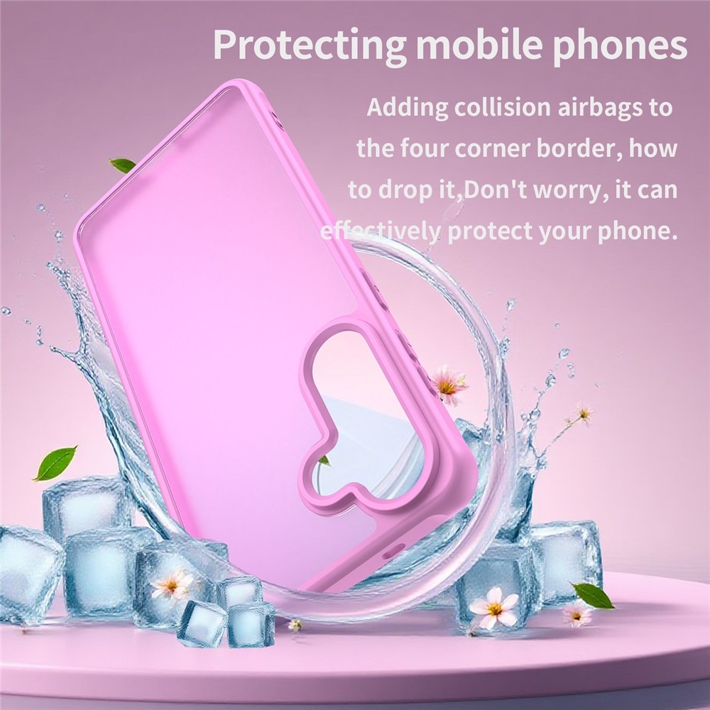 Proof gelový obal s pevnými zády na Samsung Galaxy S26 - světlefialový