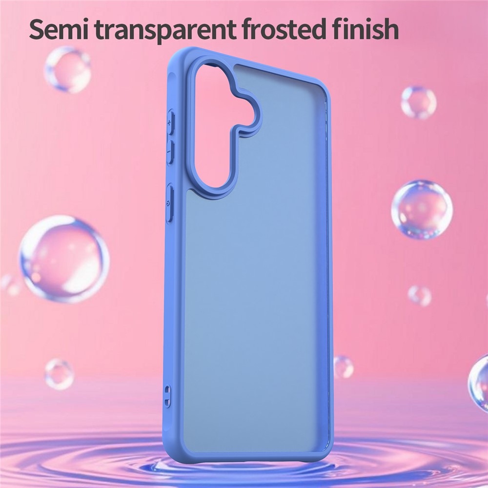 Proof gelový obal s pevnými zády na Samsung Galaxy S26 - světlemodrý