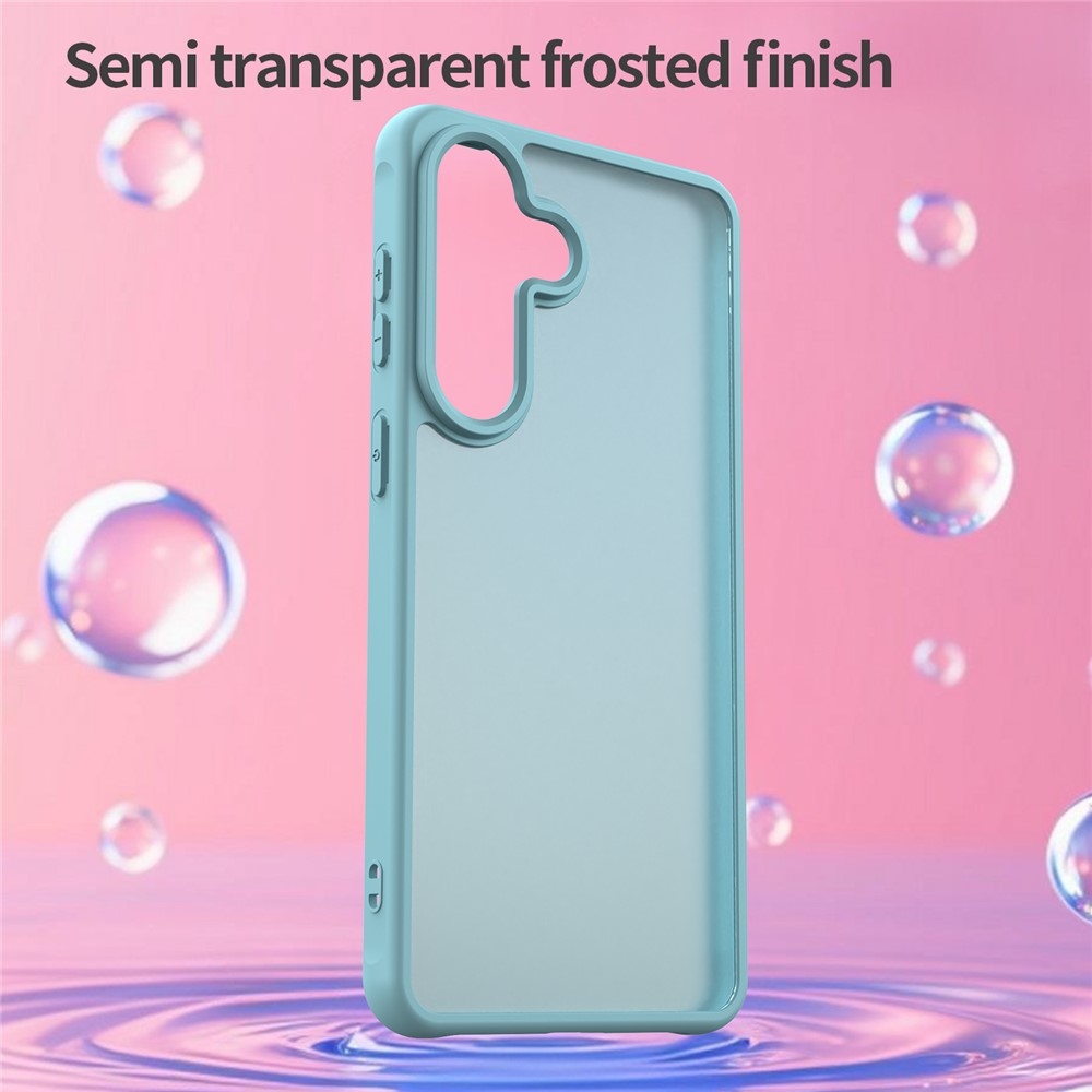 Proof gelový obal s pevnými zády na Samsung Galaxy S26 - světlezelený