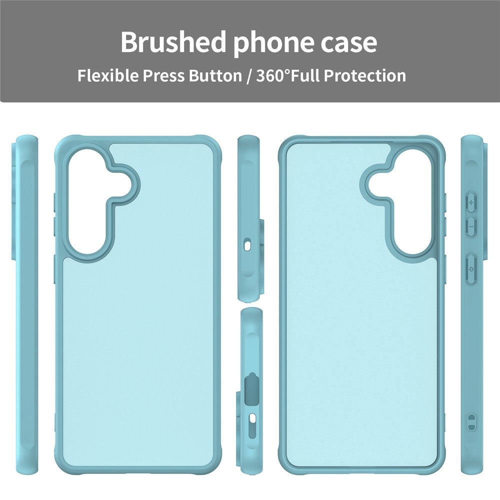 Proof gelový obal s pevnými zády na Samsung Galaxy S26 - světlezelený