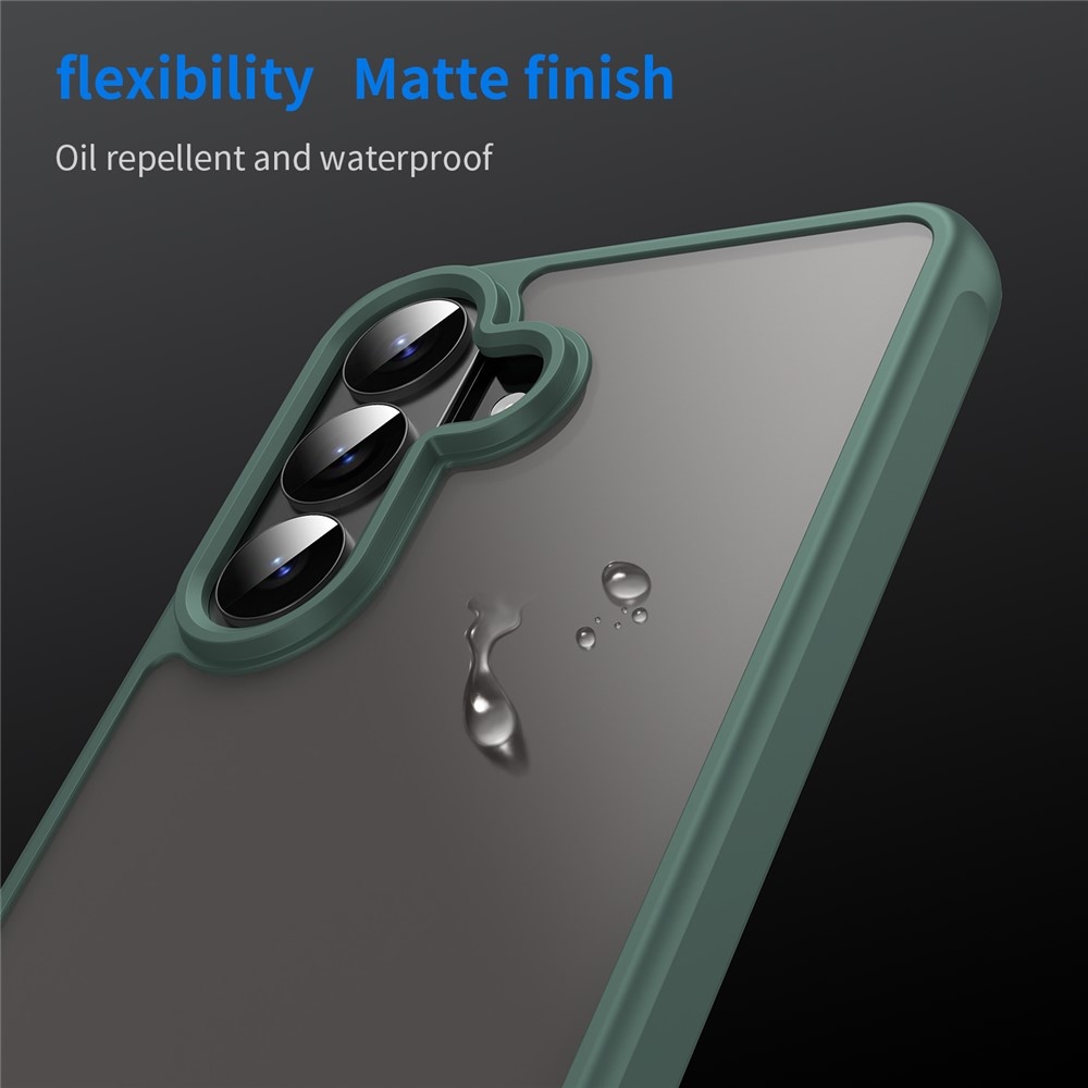 Proof gelový obal s pevnými zády na Samsung Galaxy S26 - zelený