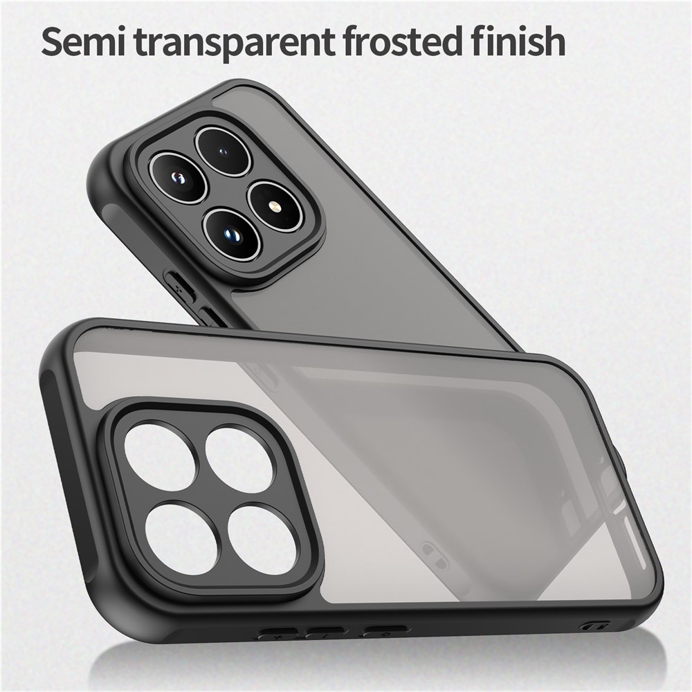 Proof gelový obal s pevnými zády na Xiaomi 17 - černý