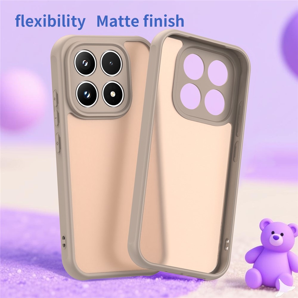 Proof gelový obal s pevnými zády na Xiaomi 17 - oranžový