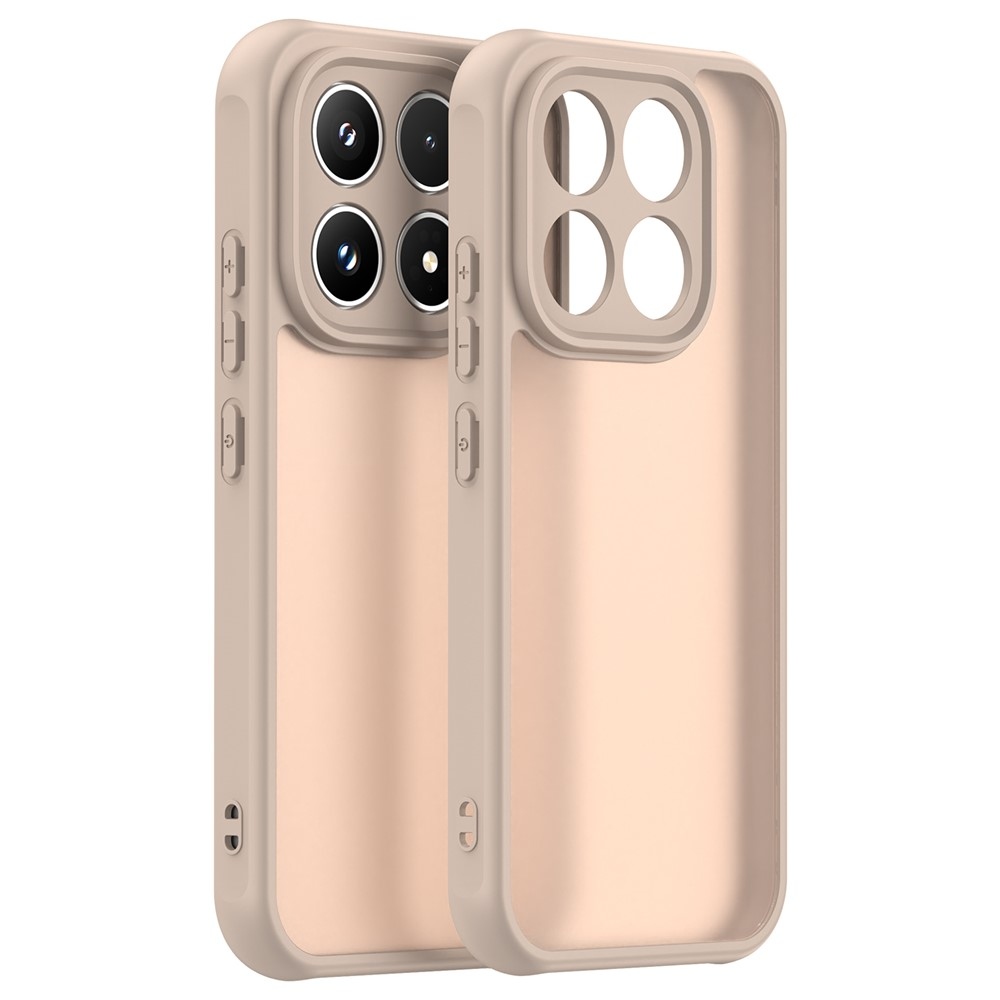 Proof gelový obal s pevnými zády na Xiaomi 17 - oranžový