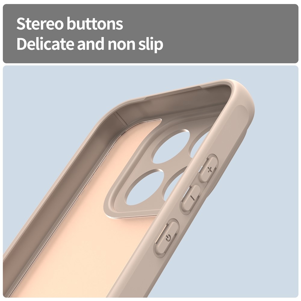 Proof gelový obal s pevnými zády na Xiaomi 17 - oranžový