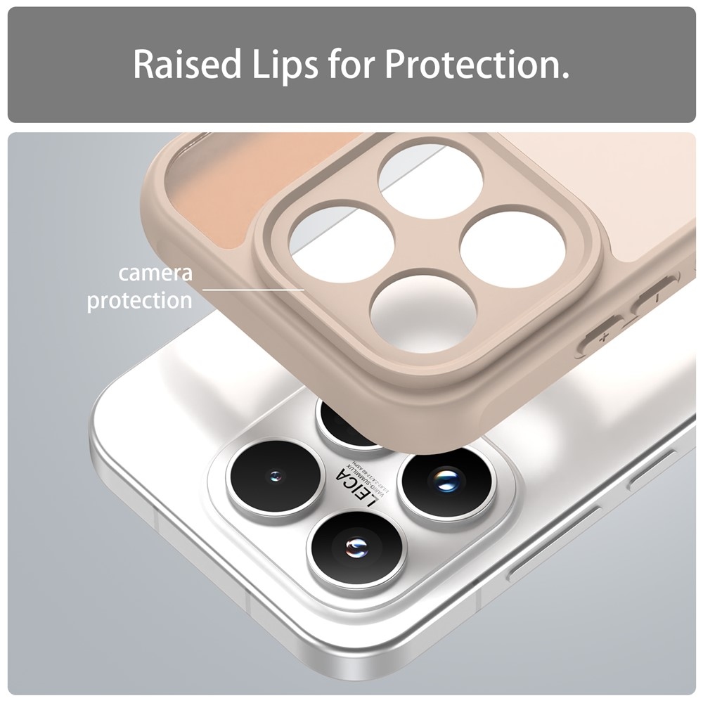 Proof gelový obal s pevnými zády na Xiaomi 17 - oranžový