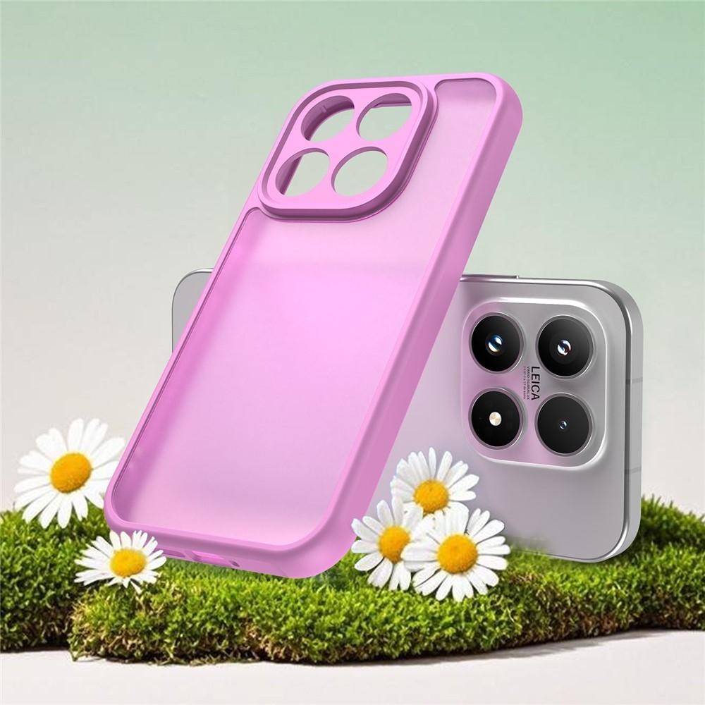 Proof gelový obal s pevnými zády na Xiaomi 17 - světlefialový