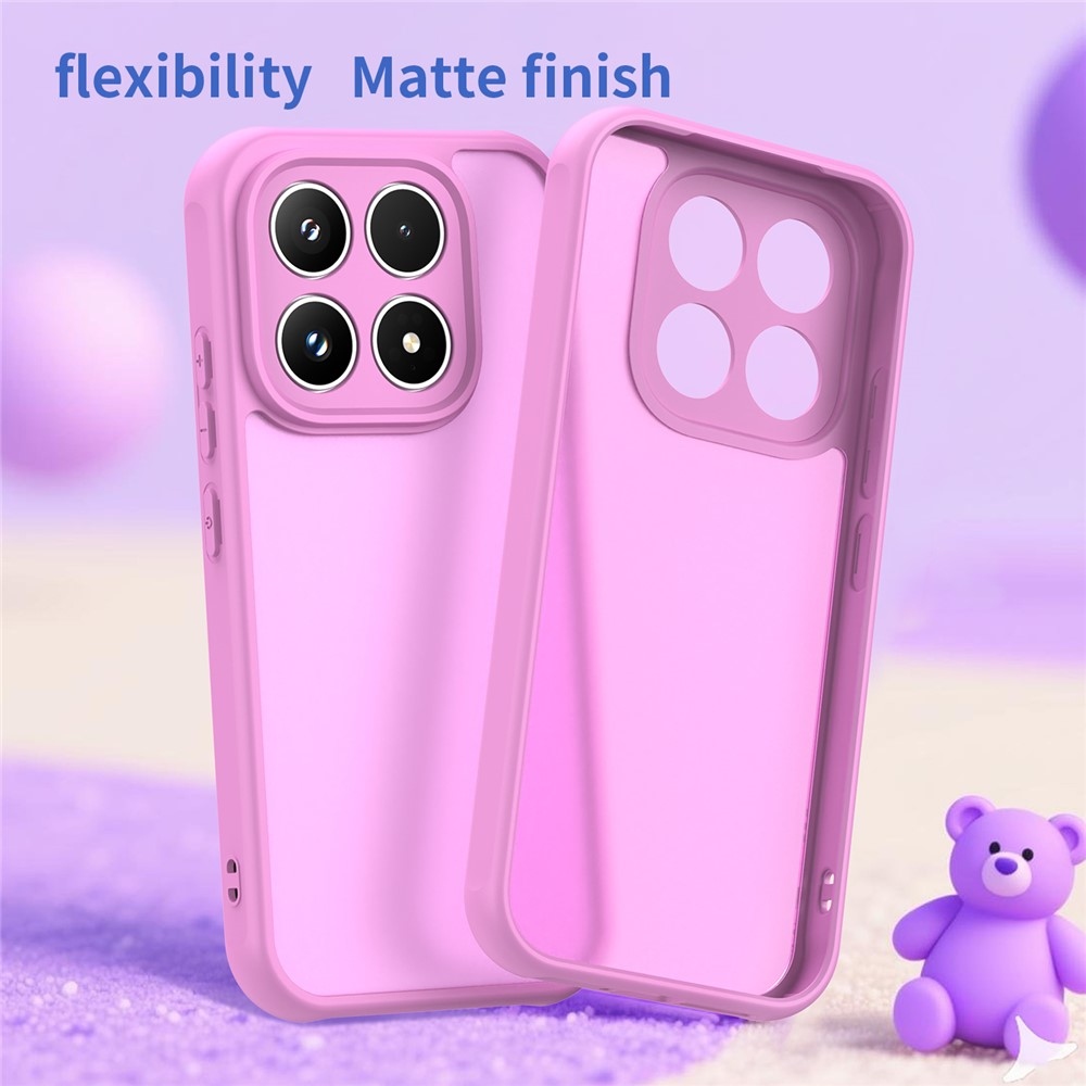 Proof gelový obal s pevnými zády na Xiaomi 17 - světlefialový