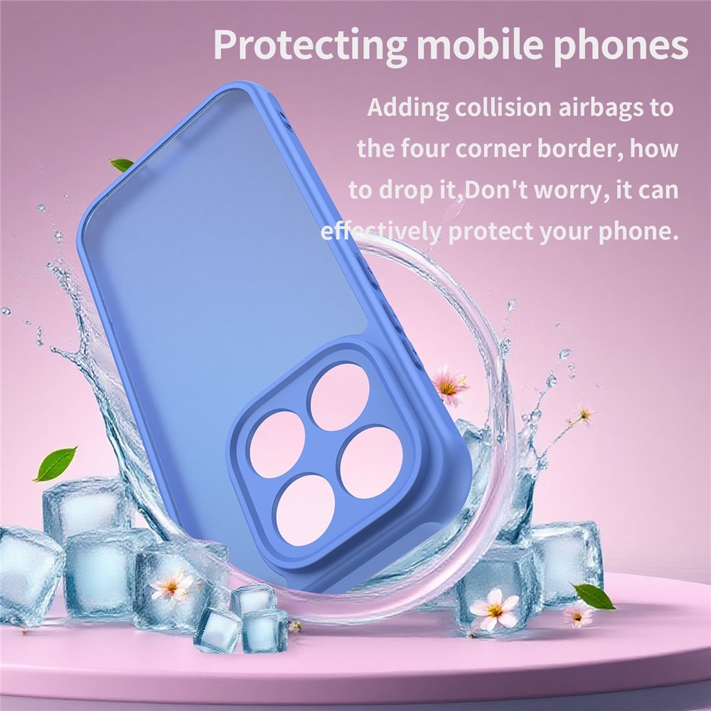 Proof gelový obal s pevnými zády na Xiaomi 17 - světlemodrý