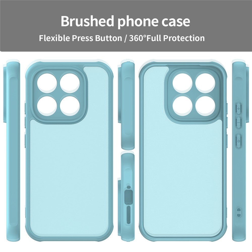 Proof gelový obal s pevnými zády na Xiaomi 17 - světlezelený