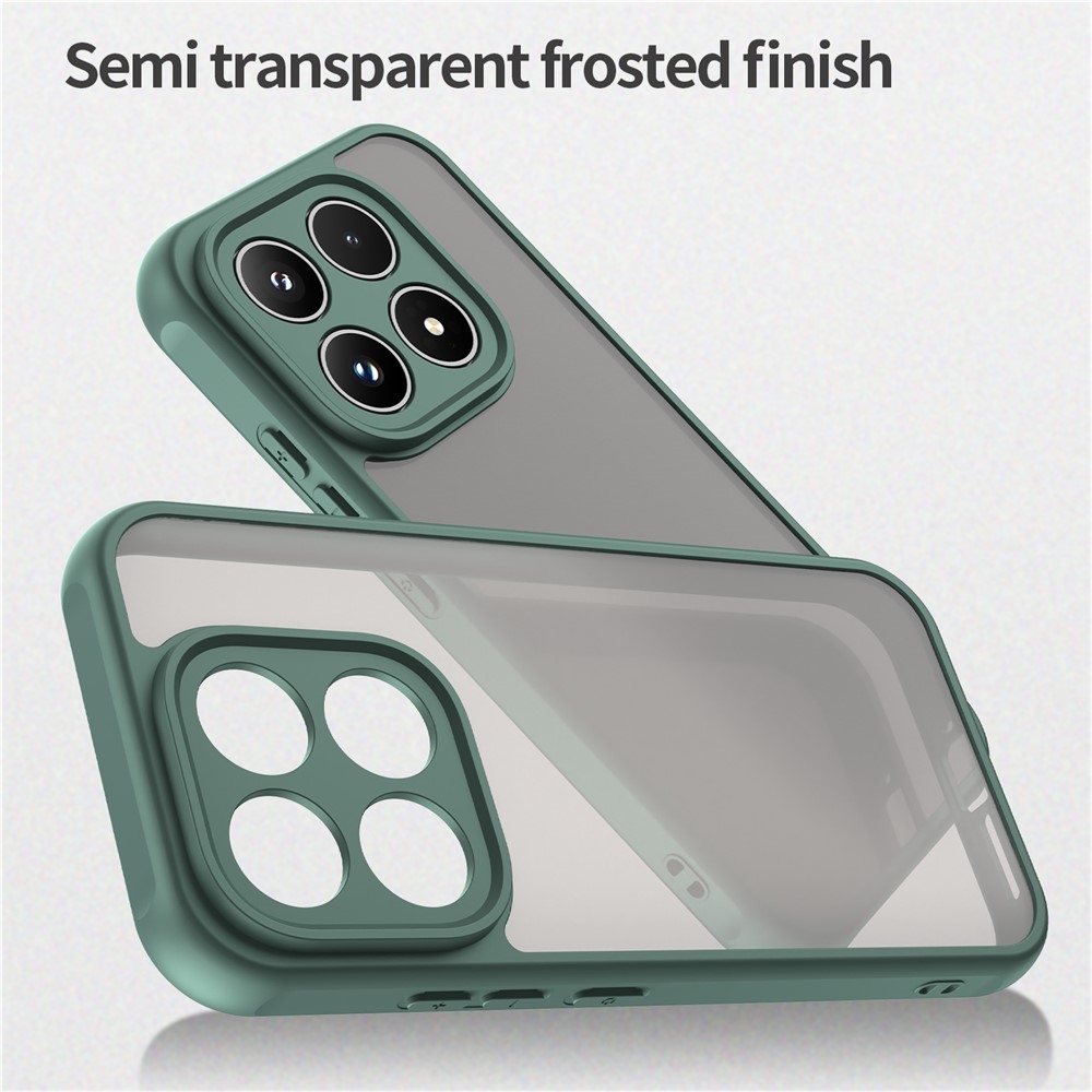 Proof gelový obal s pevnými zády na Xiaomi 17 - zelený