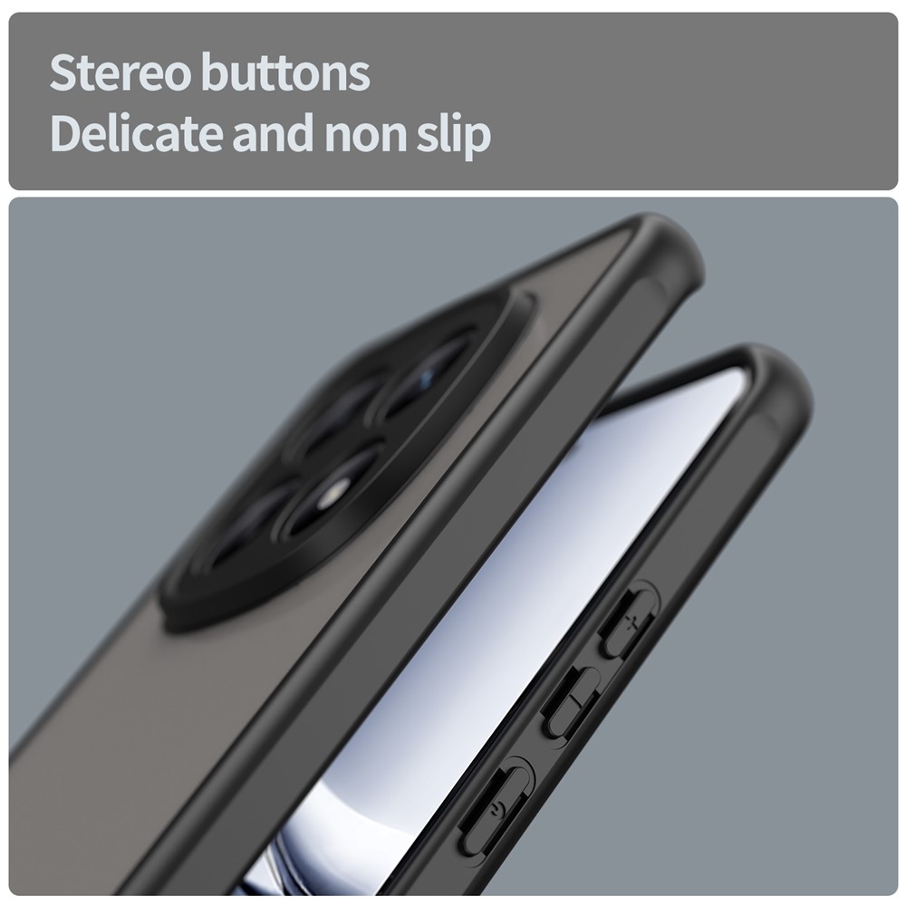 Proof gelový obal s pevnými zády na Xiaomi Poco M8 5G/Redmi Note 15 5G/Note 15 4G - černý