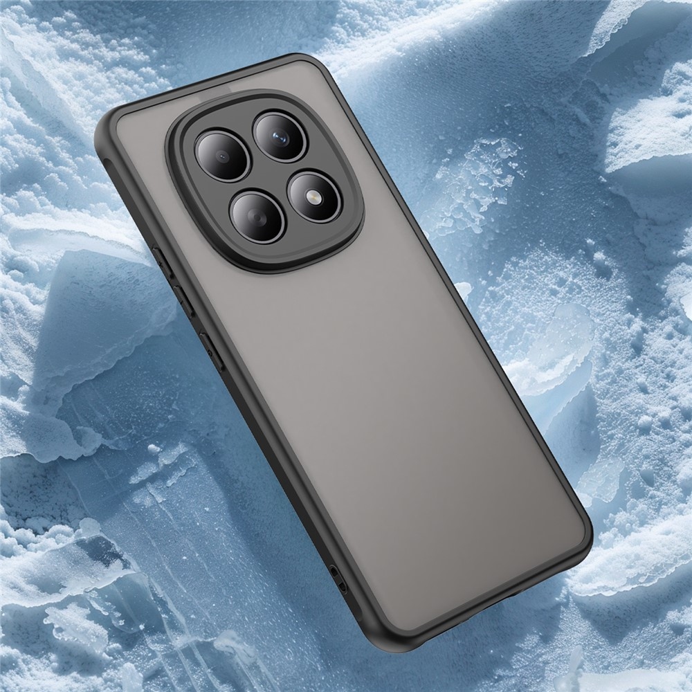 Proof gelový obal s pevnými zády na Xiaomi Poco M8 5G/Redmi Note 15 5G/Note 15 4G - černý