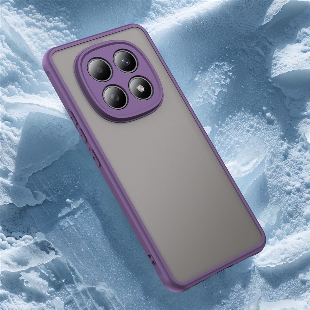 Proof gelový obal s pevnými zády na Xiaomi Poco M8 5G/Redmi Note 15 5G/Note 15 4G - fialový