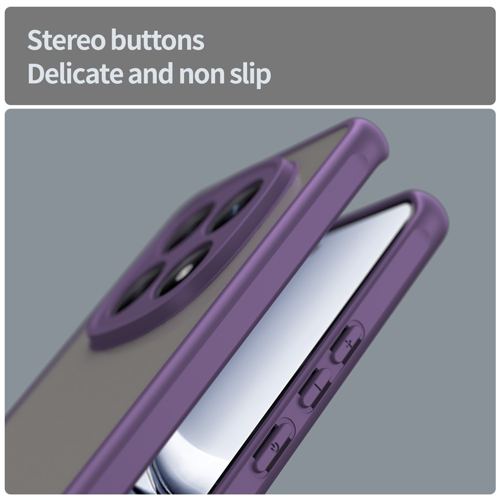 Proof gelový obal s pevnými zády na Xiaomi Poco M8 5G/Redmi Note 15 5G/Note 15 4G - fialový