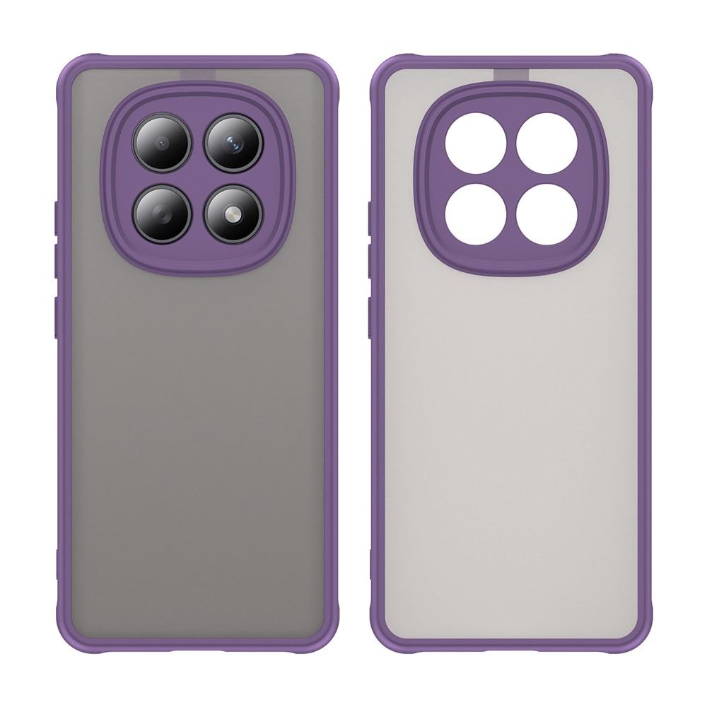 Proof gelový obal s pevnými zády na Xiaomi Poco M8 5G/Redmi Note 15 5G/Note 15 4G - fialový