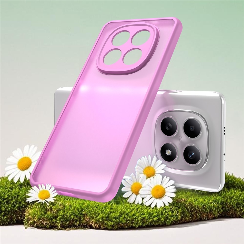 Proof gelový obal s pevnými zády na Xiaomi Poco M8 5G/Redmi Note 15 5G/Note 15 4G - světlefialový