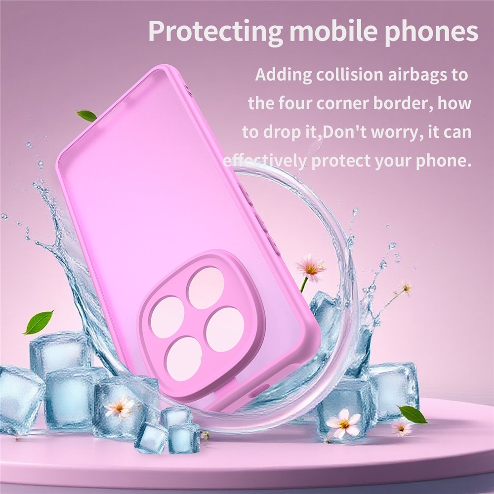 Proof gelový obal s pevnými zády na Xiaomi Poco M8 5G/Redmi Note 15 5G/Note 15 4G - světlefialový