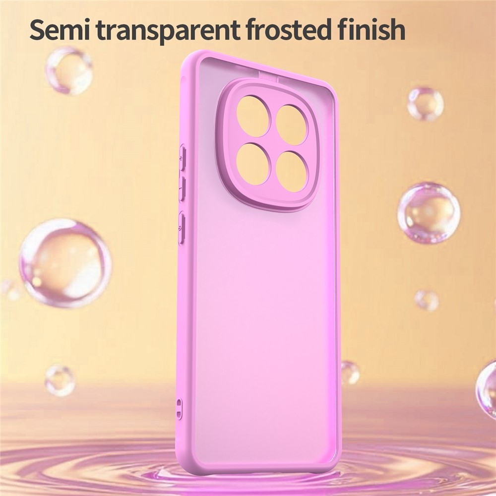 Proof gelový obal s pevnými zády na Xiaomi Poco M8 5G/Redmi Note 15 5G/Note 15 4G - světlefialový