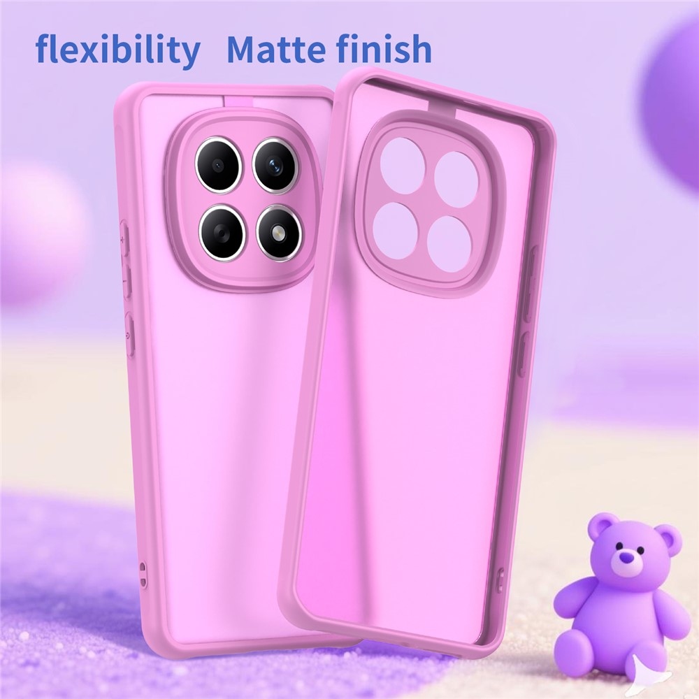 Proof gelový obal s pevnými zády na Xiaomi Poco M8 5G/Redmi Note 15 5G/Note 15 4G - světlefialový