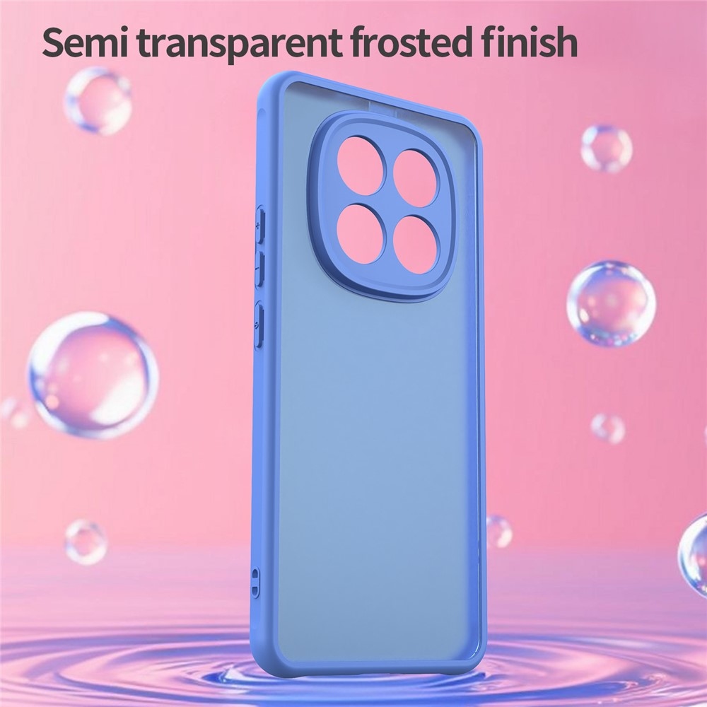 Proof gelový obal s pevnými zády na Xiaomi Poco M8 5G/Redmi Note 15 5G/Note 15 4G - světlemodrý