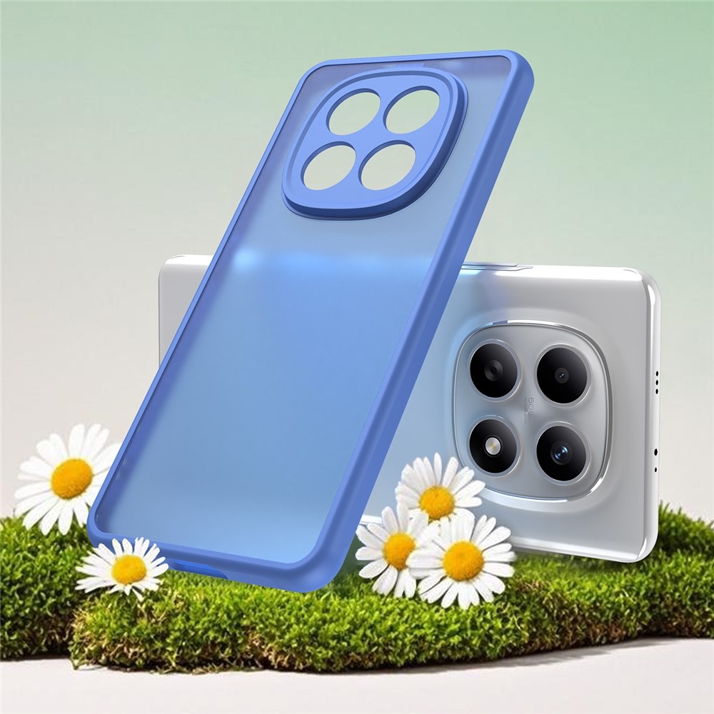 Proof gelový obal s pevnými zády na Xiaomi Poco M8 5G/Redmi Note 15 5G/Note 15 4G - světlemodrý