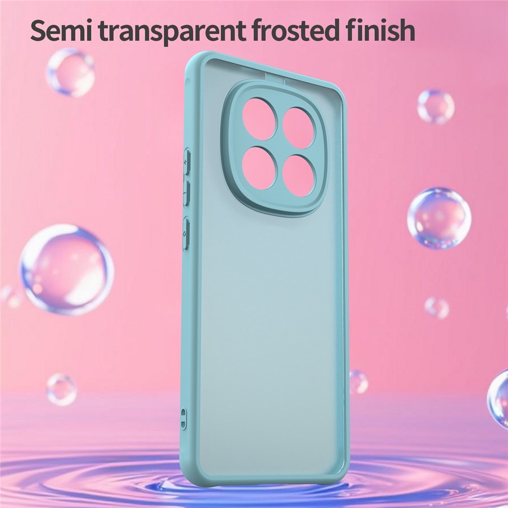 Proof gelový obal s pevnými zády na Xiaomi Poco M8 5G/Redmi Note 15 5G/Note 15 4G - světlezelený